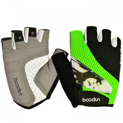 Men and Women Slip Resistant Breathable Bicycles Gloves Half Finger Gloves For Mountain Biking